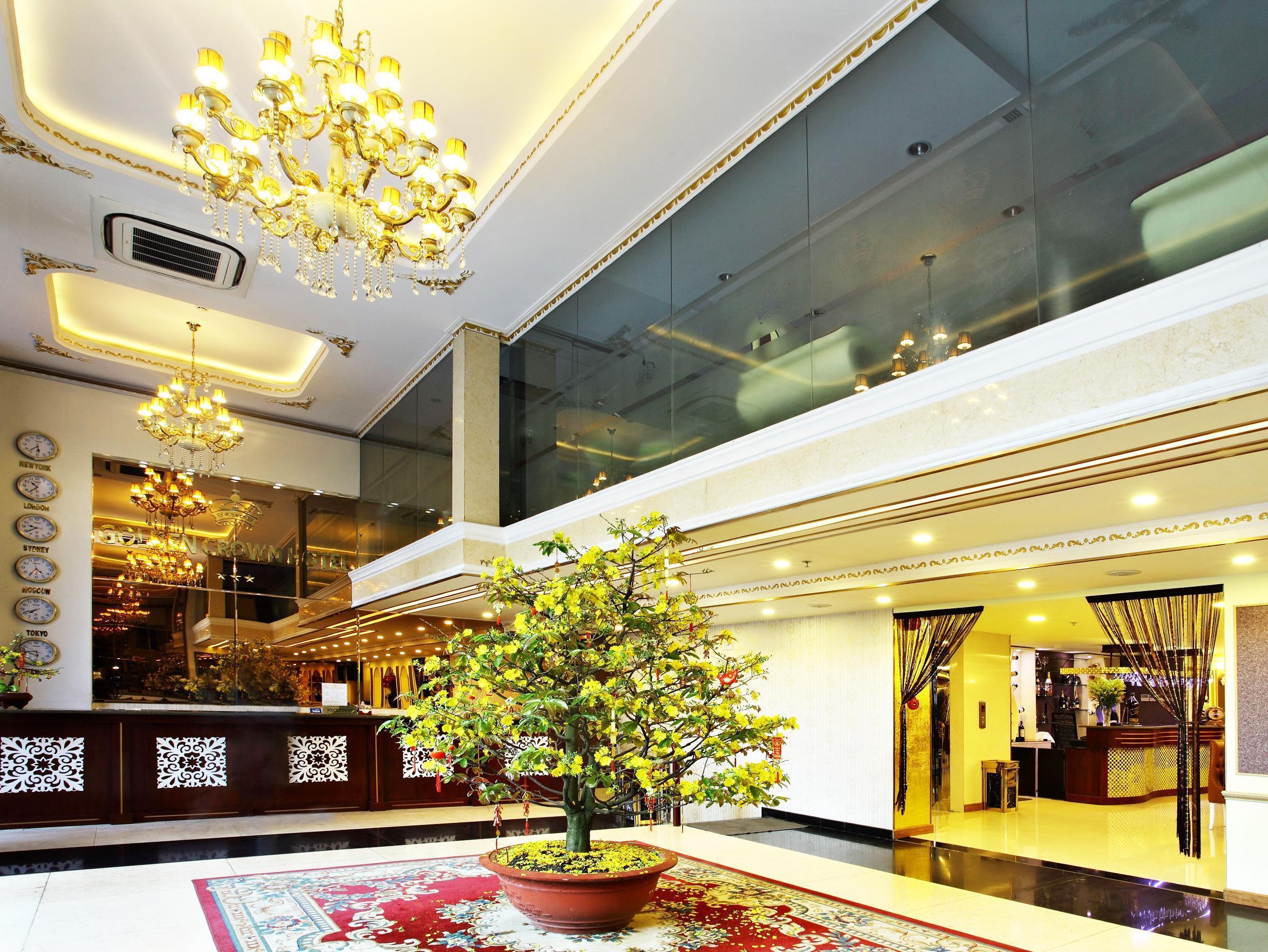 Golden Crown Hotel Ho-Chi-Minh-Stadt Exterior foto