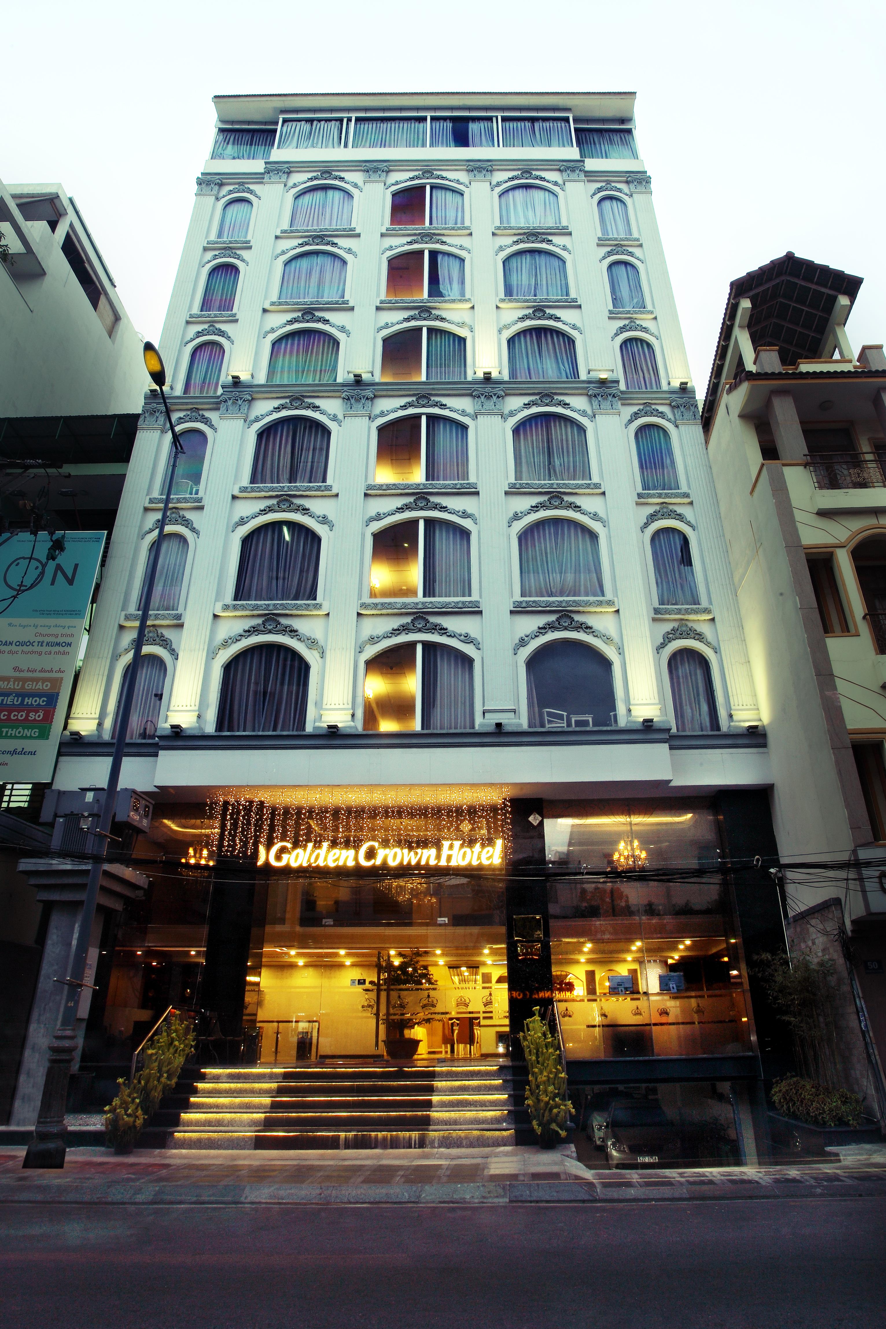 Golden Crown Hotel Ho-Chi-Minh-Stadt Exterior foto
